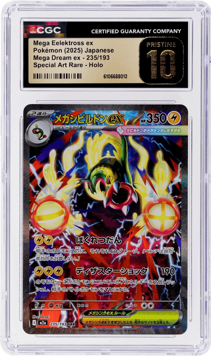 Pokémon TCG MEGA Pokémon Collectible Individual Card Games in