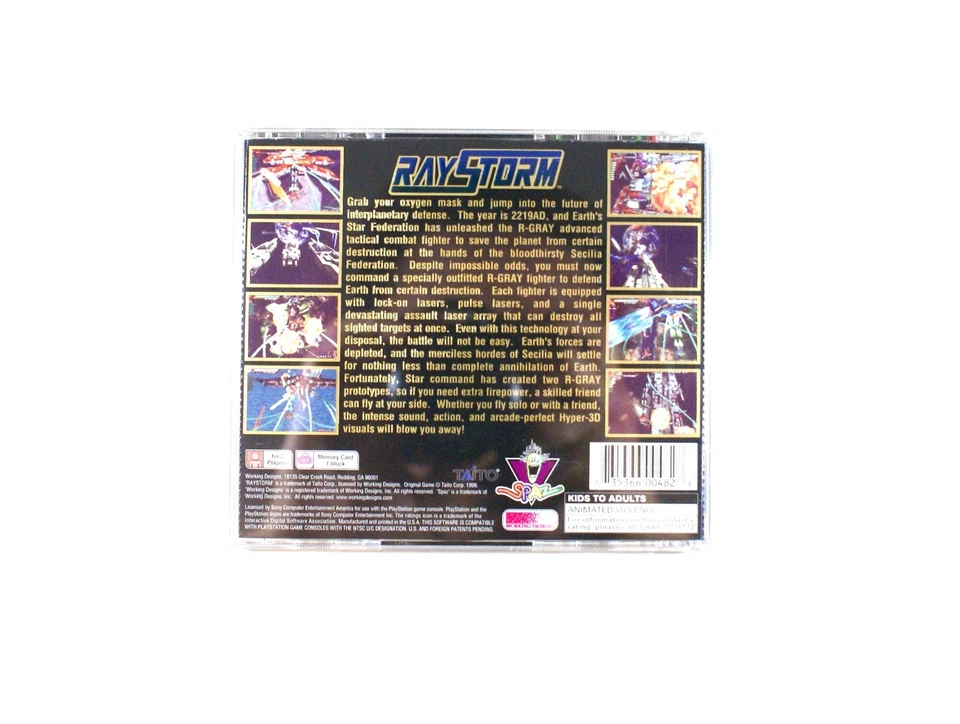 Raystorm PS1 CIB Great Condition! - Image 2 of 4