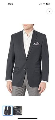J.M. Haggar Men's Premium Stretch Classic Fit Suit Separate Coat Size 48 New