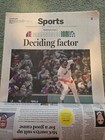 Boston Globe Red Sox Win Los Angeles Dodgers World Series Game 1 October 24 2018 — photo 2