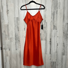 Midi orange dress
