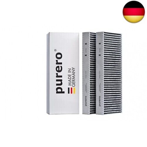purero Aktivkohlefilter-Set (2er Set) geeignet für Bora BASIC BAKFS, Qualität w - Bild 1 von 8