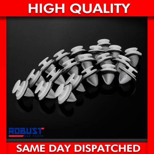 20X DOOR PANEL CARD PILLAR CLIPS PLASTIC+RUBBER SEAL FOR CITROEN PEUGEOT 6991Y8 - Picture 2 of 10