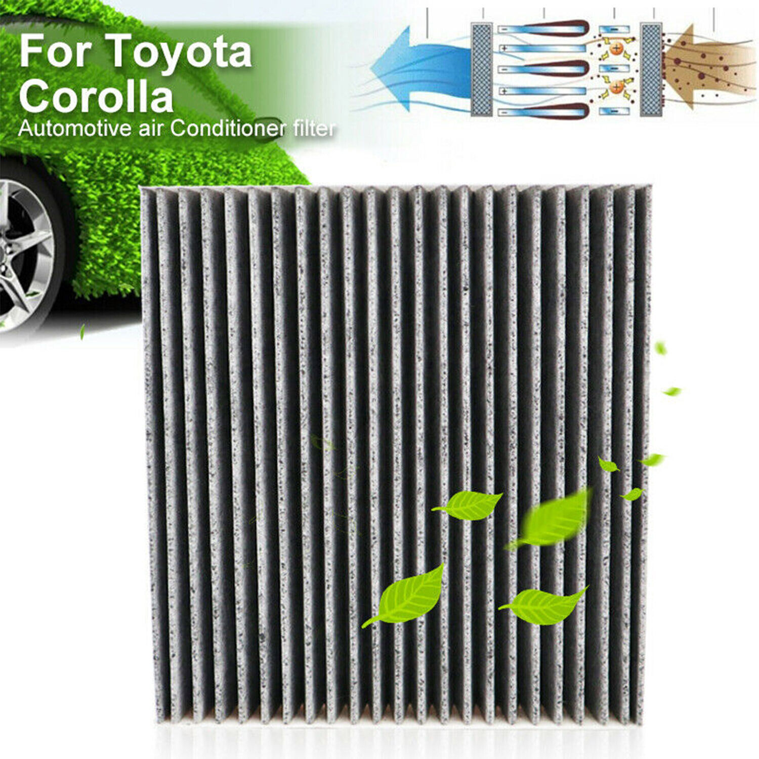 87139-YZZ20 87139-YZZ08 For Toyota A/C CABIN Activated carbon AIR FILTER