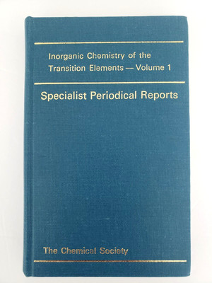 Inorganic Chemistry Of The Transition Elements: Volume 1
