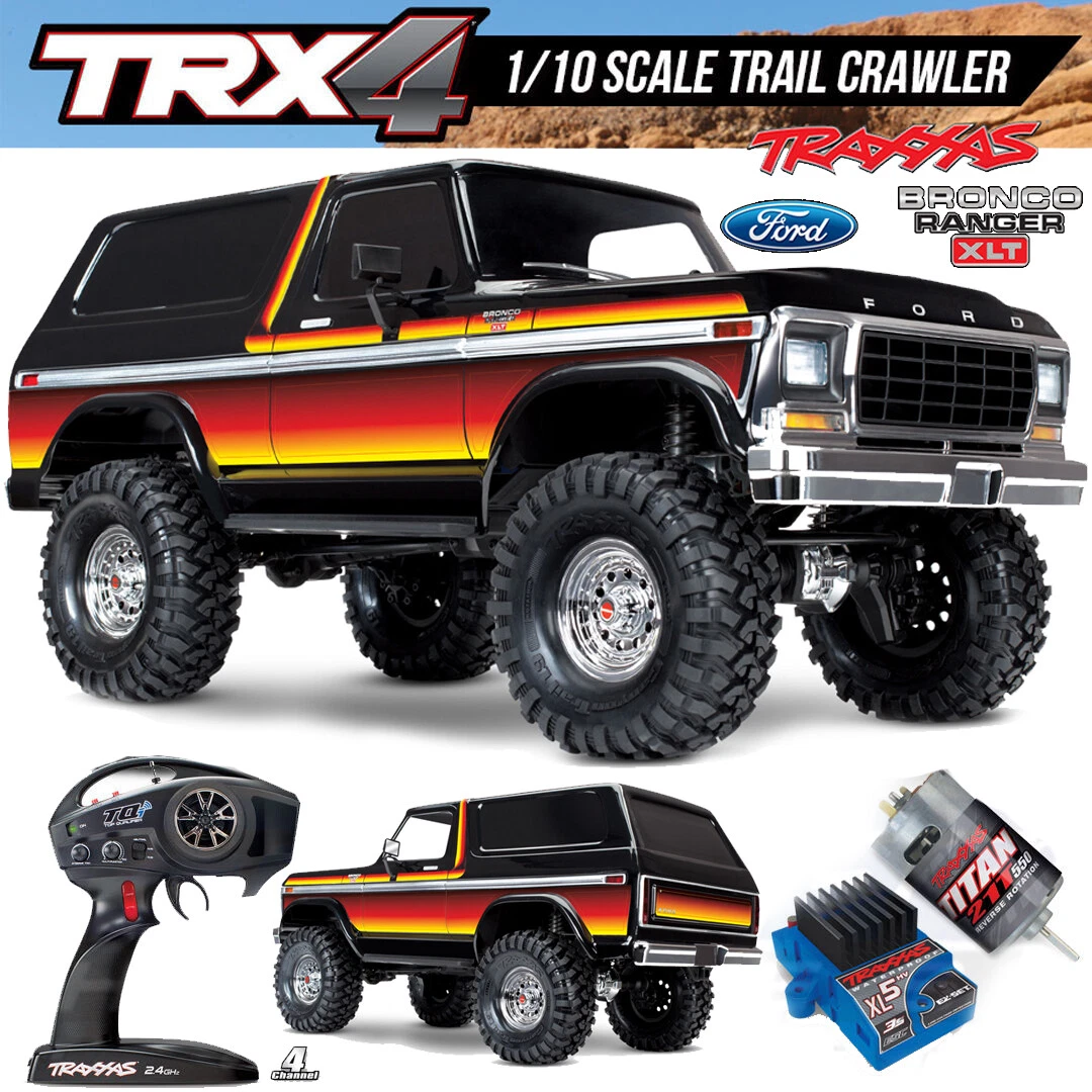 Traxxas 82046-4 TRX-4 Trail Crawler Truck Bronco Ranger XLT RTR