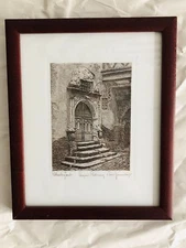 Pencil drawn from Rothenburg on the Trauber