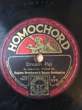 * EUGENE BROCKMAN'S DANCE ORCH. (Carlton Hotel Dance Orch. - Firman) - Dream Pal