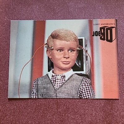 Gerry Andersons Joe 90, Engale Marketing Postkarte 7, unbespielt. 