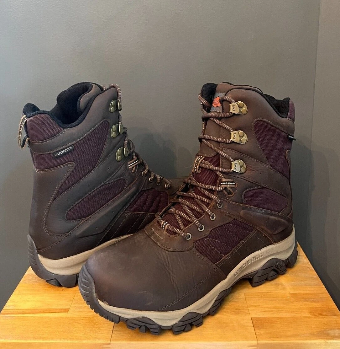 Merrell waterproof full grain shop leather boots