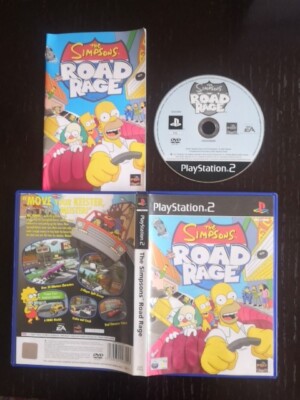 The Simpsons Road Rage für Sony PlayStation 2 PS2 komplett mit Anleitung