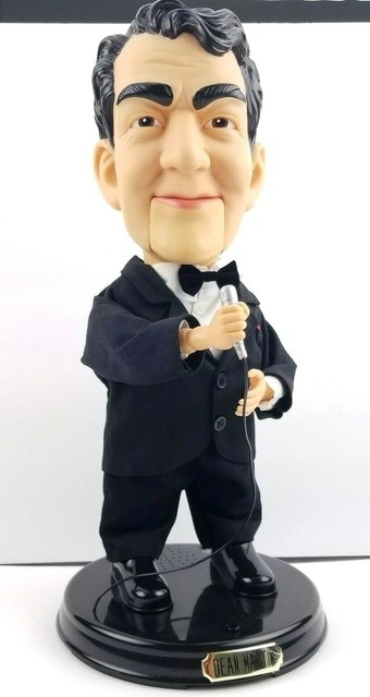 2002 Gemmy Pop Culture Series Dean Martin Animated Singing Figure Mouth Not Work for sale online