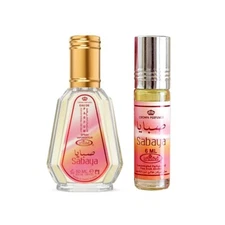 Al Rehab Sabaya 2-Piece Set , (1.7 Oz Eau De Parfum Spray + 0.20 Oz Oil perfume