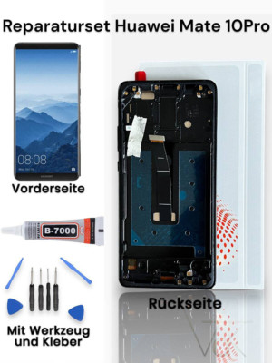 Huawei Mate 10 Pro LCD Display Touchscreen Bildschirm Rahmen Schwarz