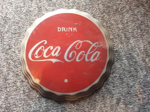 Vintage Kay Displays Coca Cola Sign Wood - Picture 1 of 4
