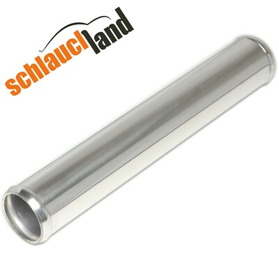 Schlauchland Alurohr 30 Cm, AD 60 Mm, Schwarz Eloxiert – Ladeluftkühlerrohr, T6063, 4 Bar, -40 Bis 220 °C, Mit Beading