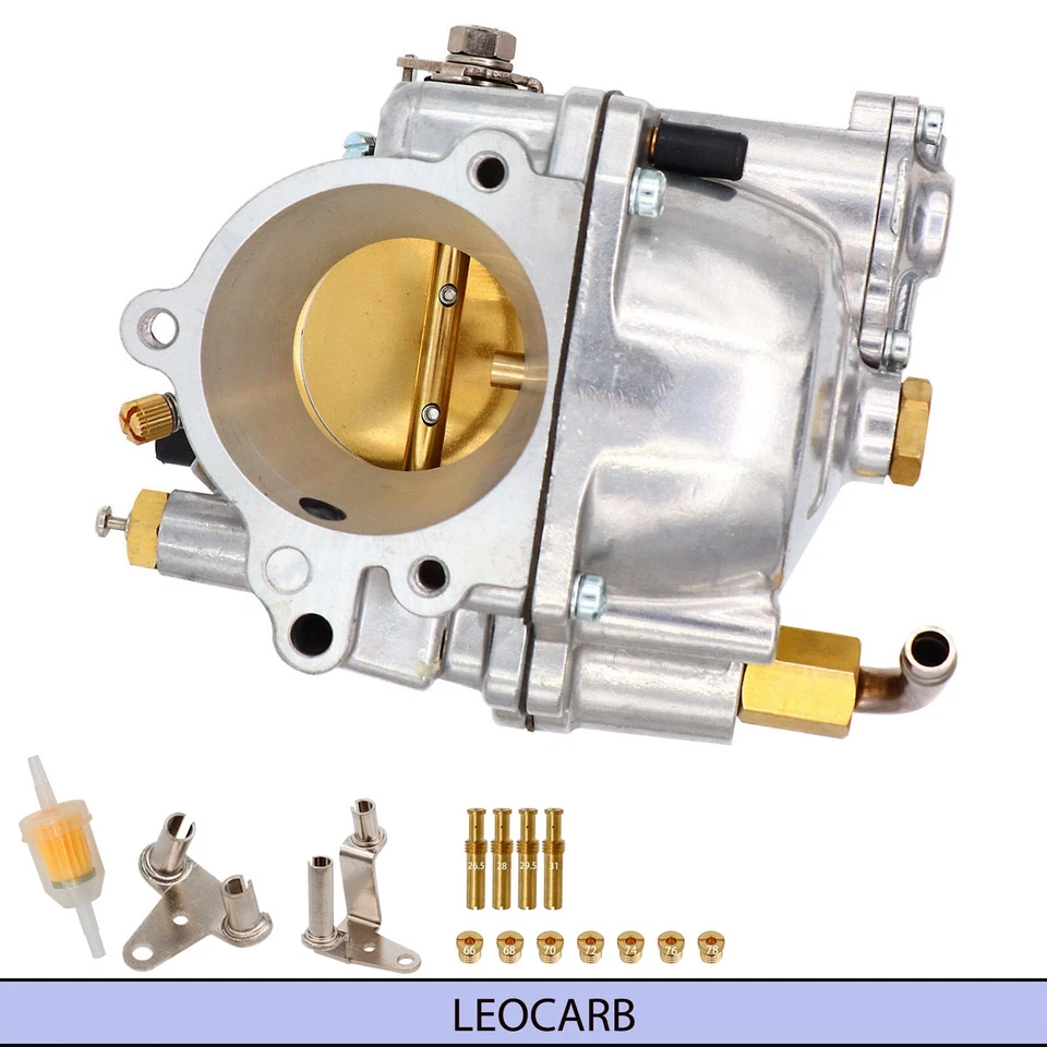 Carburador para Harley Davidson Big Twin & Sportster Shorty S & S Super E Carb Foto 3 de 4