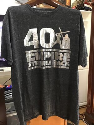STAR WARS EMPIRE STRIKES BACK 100% Cotton Authentic-T T-Shirt
