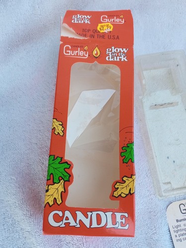Vintage Gurley Halloween 6" Candle with Original Box - Picture 8 of 8