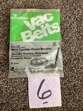 Home Care Industries #1160 2pk Hoover Vac Belt