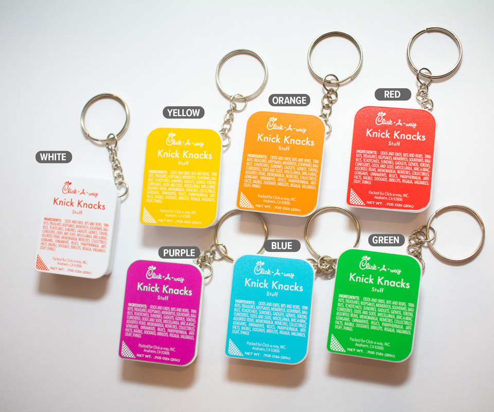 Chick-fil-a Parody CFA Sauce Keychain Container pill box 2024 NEW | eBay