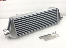 Universal Tube Fin Intercooler 3 Io Overall Size 27x9x4 Fit Honda Civic Crx