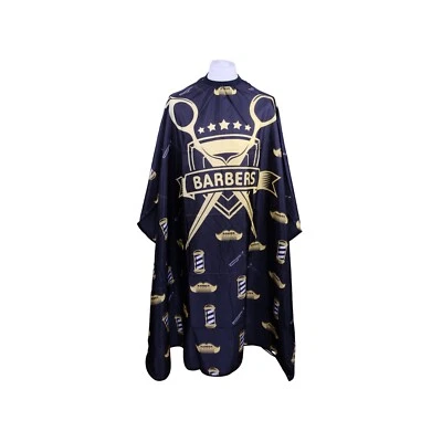 BY MIA Professional Hair Cutting Waterproof Cape Gown Gold Barbers Salon Hairdressers