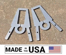 [SR] USA Steel Shooting Target Stand Brackets for 2x4 & EMT Conduit Pipe (PAIR)