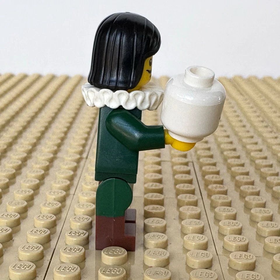 LEGO Minifiguras: Actor Thespian col08-14, 8833 SERIE 8 2012 SHAKESPEARE HAMLET Foto 2 de 4