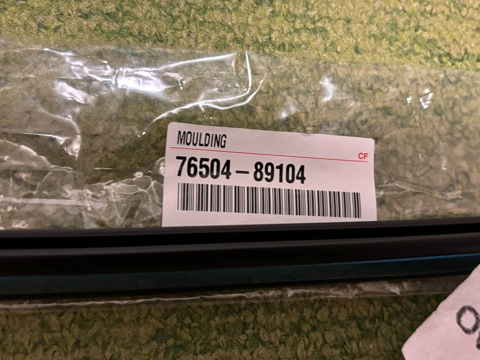 Toyota Genuine 4Runner Pickup 89-95 Front Chrome Windshield Molding Pair OEM JDM Foto 4 de 4