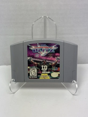 New ListingNFL Blitz (Nintendo 64, 1997) N64 | Authentic, Tested, Cartridge Only