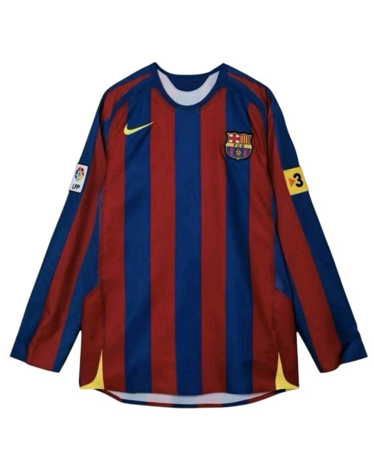 Nike Ronaldinho FC Barcelona 2005/06 Reissue Long Sleeve Jersey