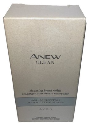 1- Avon Anew Clean Cleansing Brush Refills (2 Brush Refills) New/SEE ALL PHOTOS