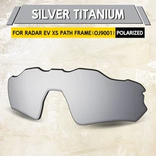 1.5MM POLARIZED Replacement Lenses for Oakley Radar EV XS Path OJ9001, Silver