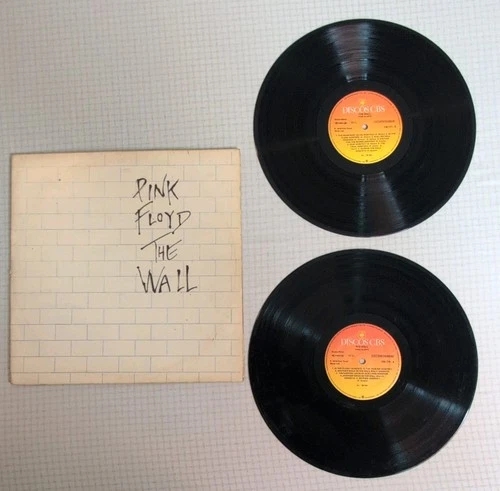 Pink Floyd The Wall Double LP Vinyl 1979 Discos CBS 138.170/138.171 (Brazil)
