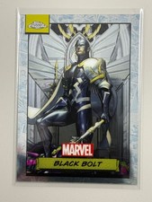 Black Bolt Base Marvel Topps Chrome 2024 #18