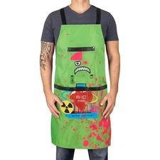 StyleCraft RadioActivate Barber & Stylist Apron - Green SC338GR