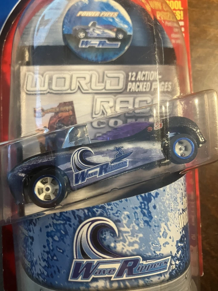 Hot Wheels Highway 35 World Race Power Pipes Wave Rippers Slight Marking Sealed - Image 4 of 4