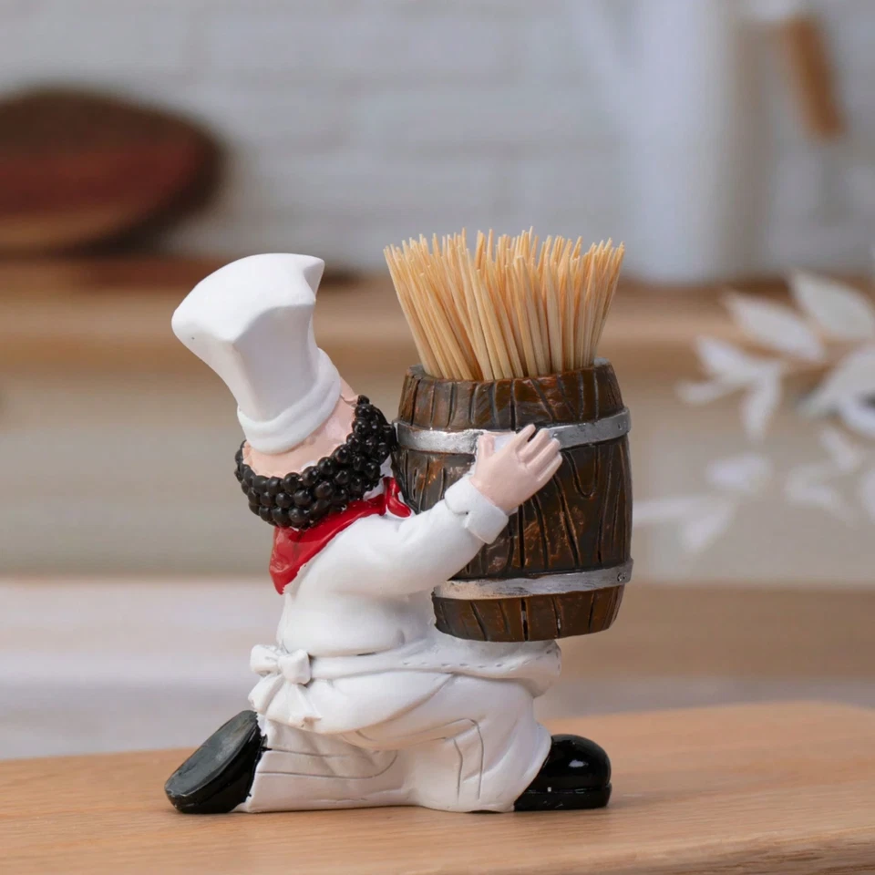 Toothpick Holder New Chef Designed Toothpick Container Dispenser Home Restaurant - image 2 of 4