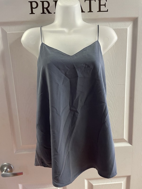Scotch & Soda Maison Scotch Dreams Of Paradise Gray Tank 1 