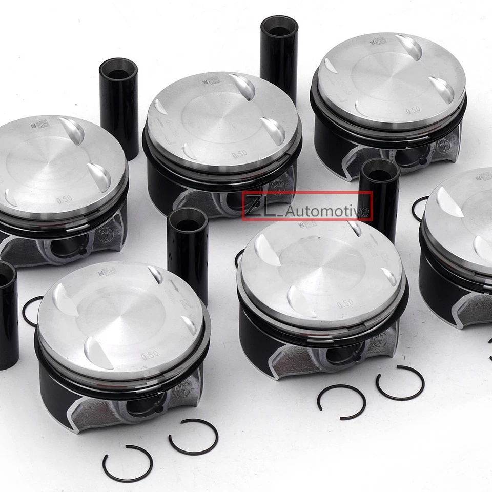 Engine Pistons & Rings OS 0.5mm For Porsche Macan S Audi RS4 RS5 B9 2.9 TFSI DEC - Image 3 of 4