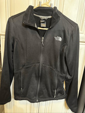 The North Face Women's Full Zip Fleece Lined Jacket Black Small