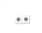 2 COIN SET - 1964 P & D Washington Quarters BU UNCIRCULATED 90% Silver 25c