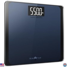 550lb Digital Bathroom Scale, Ultra-Wide Platform, Large LCD Display, High