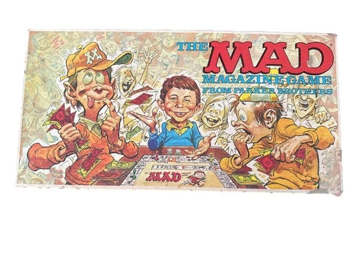Complete ~ Mad magazine Board Game 1979 Parker Brothers Vintage Classic