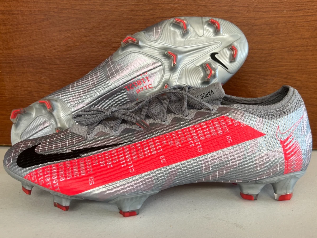 Nike Mercurial Vapor 13 Elite FG Metallic Grey Crimson for Sale