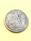 1875-CC Seated Liberty Dime - Above Bow OLD WEST SILVER COIN