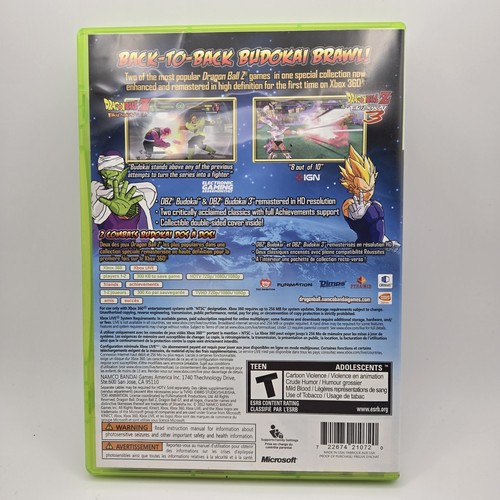 Dragon Ball Z Budokai HD Collection (Xbox 360) Like New Condition - Picture 3 of 6
