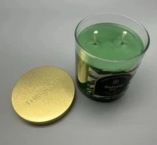 Balsam Fir Soy Wax Candle Holiday Scent Cypress Cinnamon 15.1oz Threshold