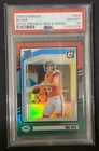 2024 PANINI DONRUSS #369 BO NIX OPTIC PREVIEW-RED & GREEN GEM MINT PSA 10